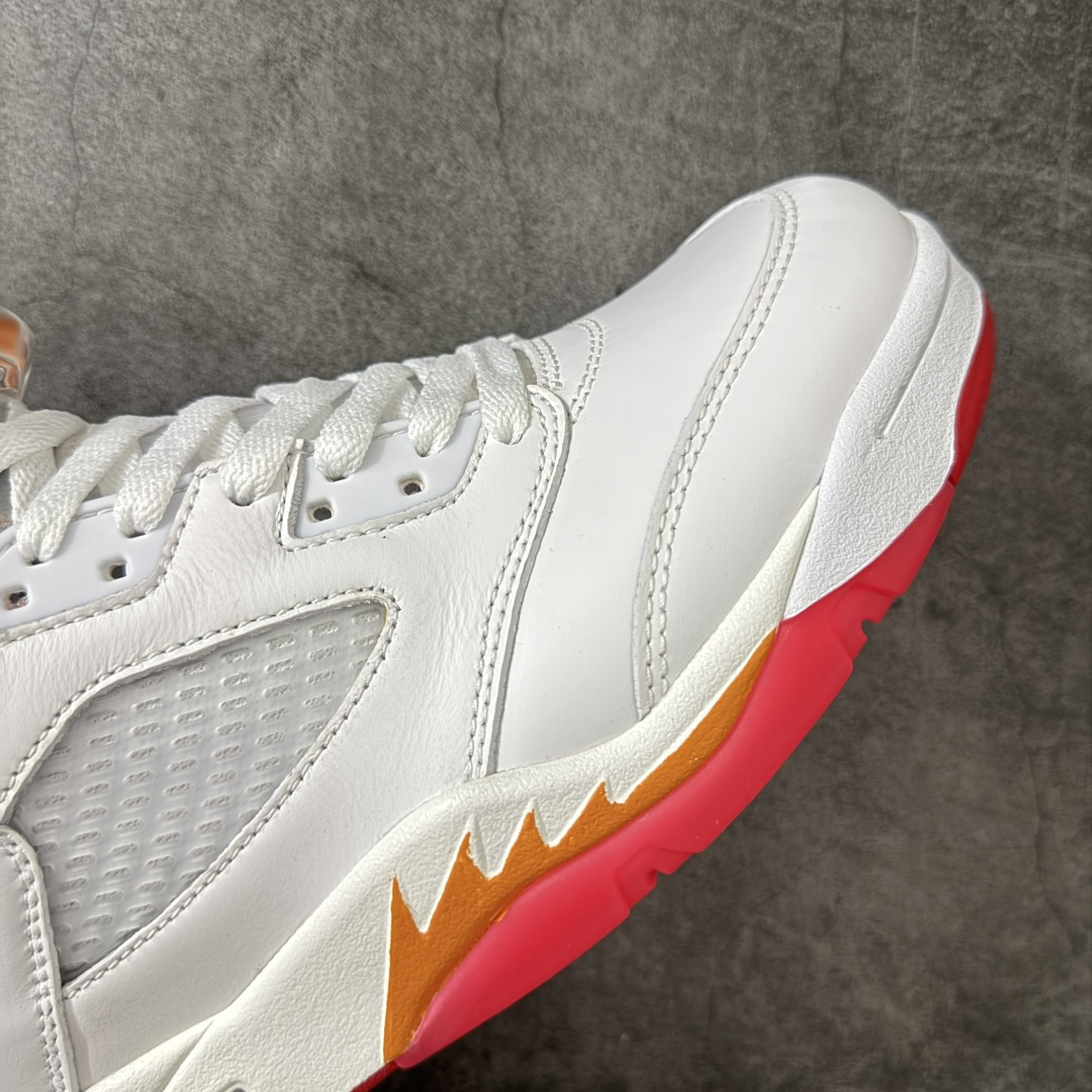 Air Jordan 5 Retro "Sunset" 高帮 复刻日落橙 AJ5 乔丹5代 aj5 乔5 高邦 复刻白红 Air Jordan 5 Retro "Sunset" 高帮 复刻日落橙 AJ5 乔丹5代 aj5 乔5 高邦 复刻白红
