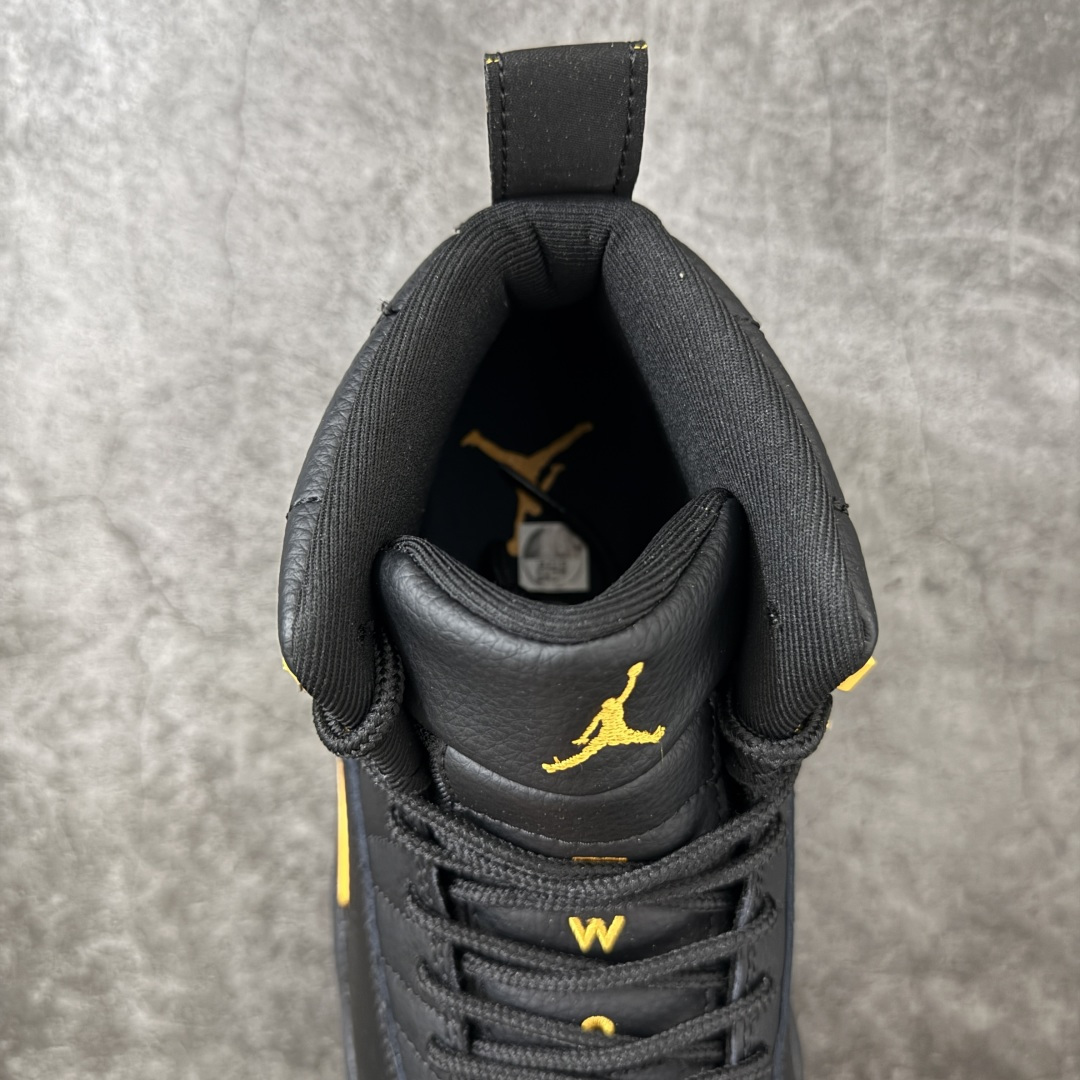 Air Jordan AJ12 Retro 黑黄 CT8013-071 原楦原纸板开发 原汁原味12代鞋型 进口原厂皮料 Air Jordan AJ12 Retro 黑黄 CT8013-071 原楦原纸板开发 原汁原味12代鞋型 进口原厂皮料