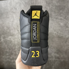 Air Jordan AJ12 Retro 黑黄 CT8013-071 原楦原纸板开发 原汁原味12代鞋型 进口原厂皮料 Air Jordan AJ12 Retro 黑黄 CT8013-071 原楦原纸板开发 原汁原味12代鞋型 进口原厂皮料