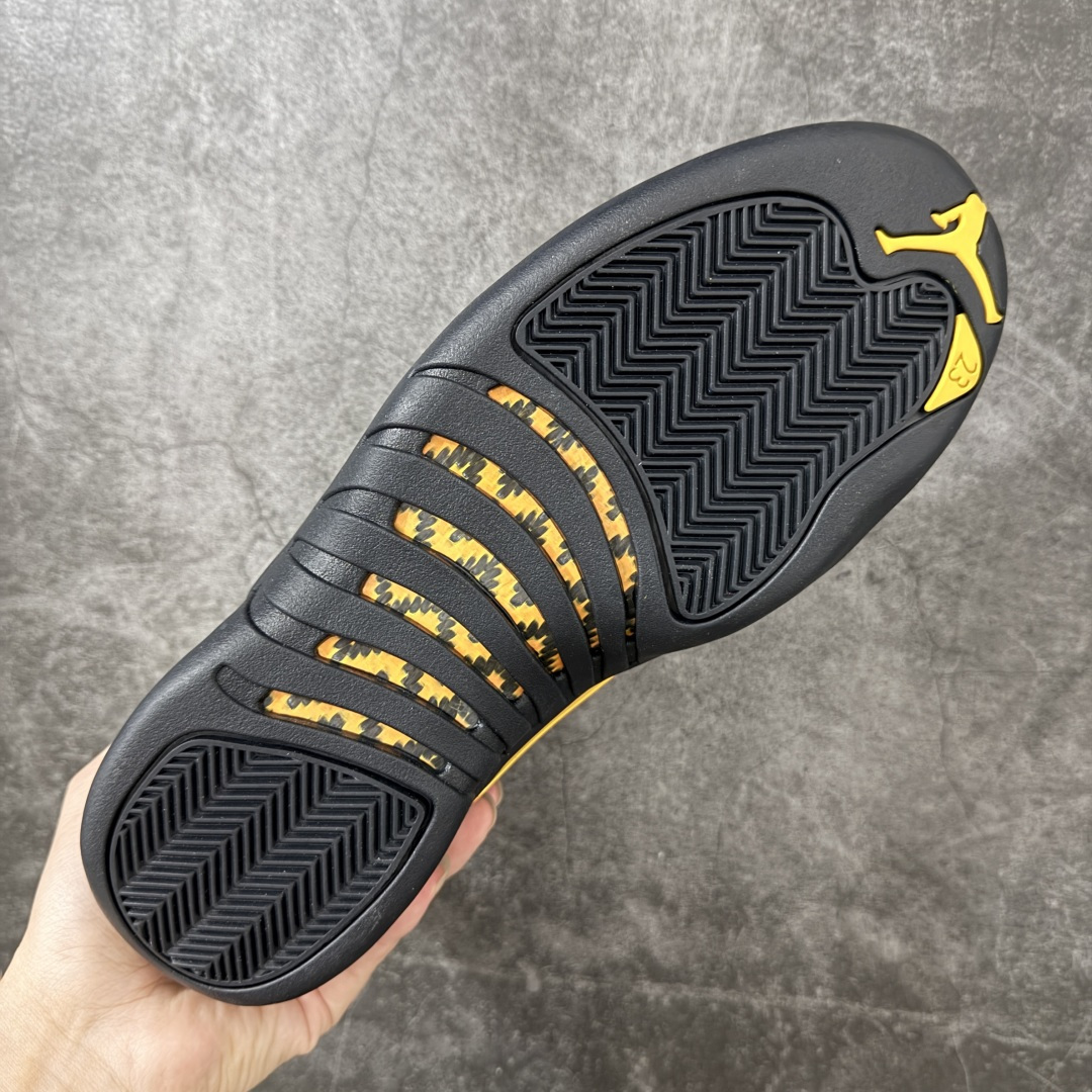 Air Jordan AJ12 Retro 黑黄 CT8013-071 原楦原纸板开发 原汁原味12代鞋型 进口原厂皮料 Air Jordan AJ12 Retro 黑黄 CT8013-071 原楦原纸板开发 原汁原味12代鞋型 进口原厂皮料