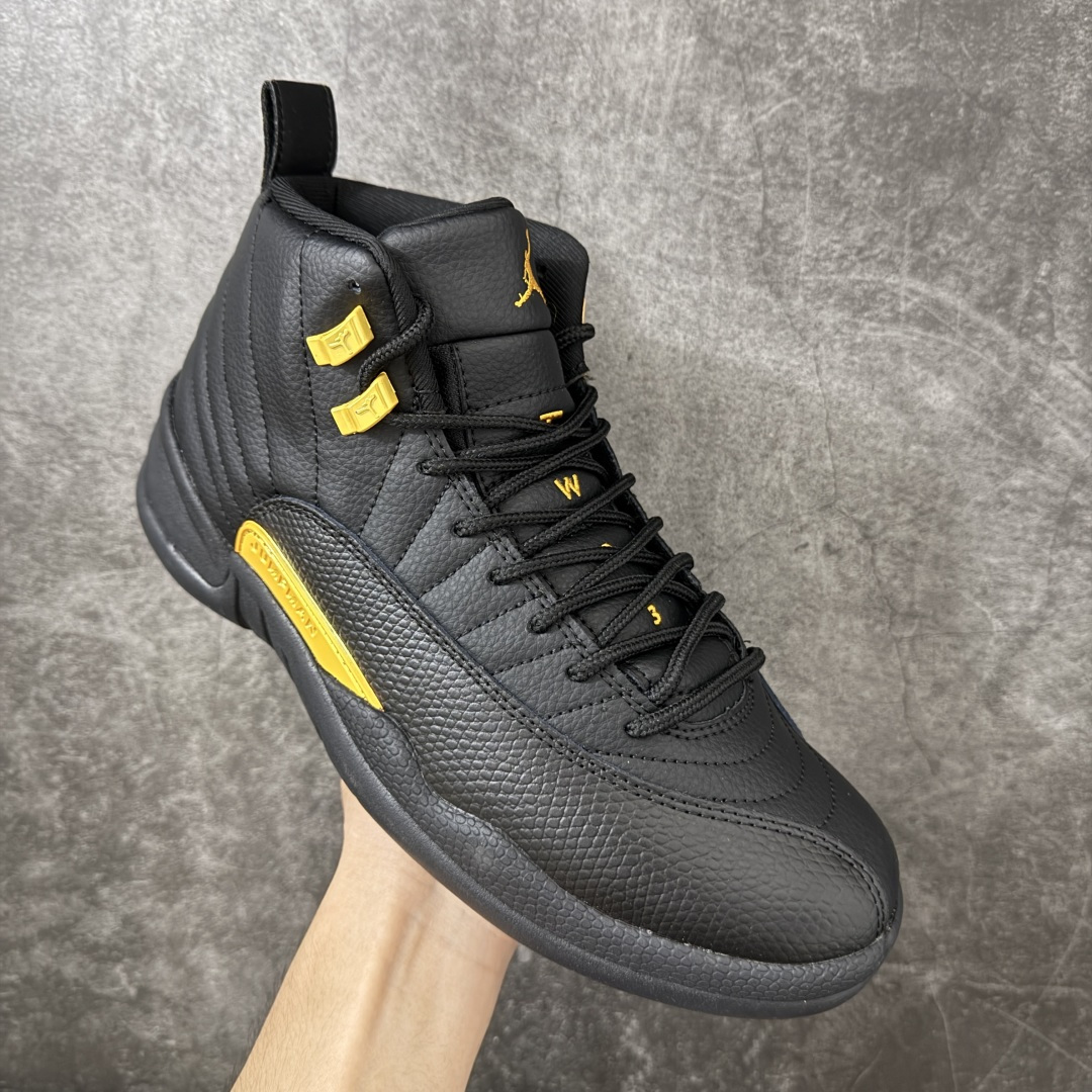 Air Jordan AJ12 Retro 黑黄 CT8013-071 原楦原纸板开发 原汁原味12代鞋型 进口原厂皮料 Air Jordan AJ12 Retro 黑黄 CT8013-071 原楦原纸板开发 原汁原味12代鞋型 进口原厂皮料