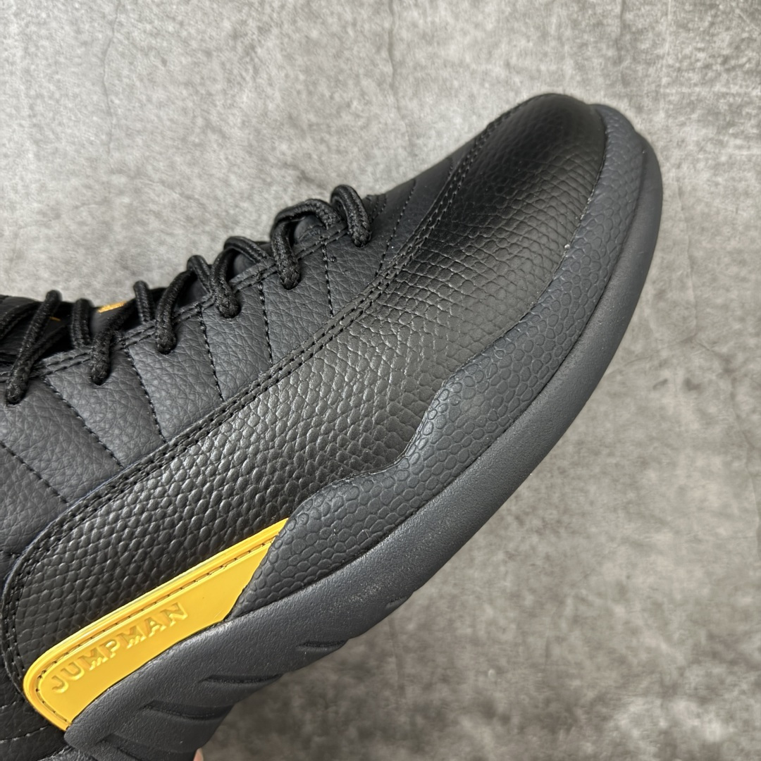 Air Jordan AJ12 Retro 黑黄 CT8013-071 原楦原纸板开发 原汁原味12代鞋型 进口原厂皮料 Air Jordan AJ12 Retro 黑黄 CT8013-071 原楦原纸板开发 原汁原味12代鞋型 进口原厂皮料