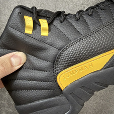 Air Jordan AJ12 Retro 黑黄 CT8013-071 原楦原纸板开发 原汁原味12代鞋型 进口原厂皮料 Air Jordan AJ12 Retro 黑黄 CT8013-071 原楦原纸板开发 原汁原味12代鞋型 进口原厂皮料