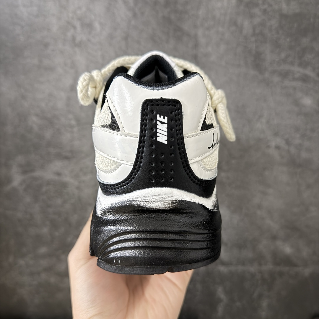 NIKE INITIATOR 创始者系列复古休闲运动舒适跑鞋 此款为人工手绘定制图案 原版基于Nike Initiato