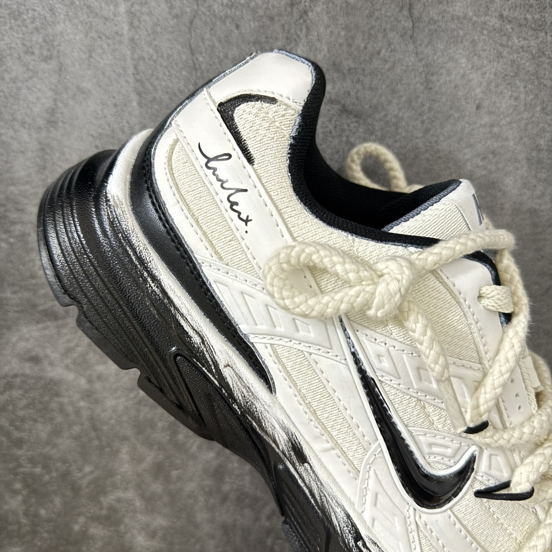 NIKE INITIATOR 创始者系列复古休闲运动舒适跑鞋 此款为人工手绘定制图案 原版基于Nike Initiato