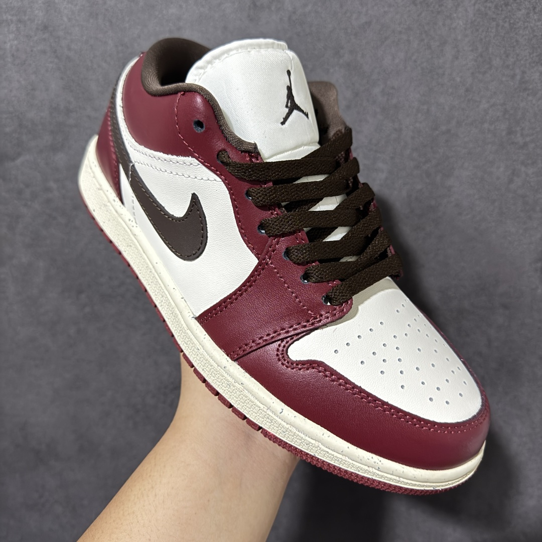 Nike Air Jordan 1 aj1 Low 全新配色 AJ1乔1低帮休闲板鞋 同步官方配色 市场唯一独家头层皮打
