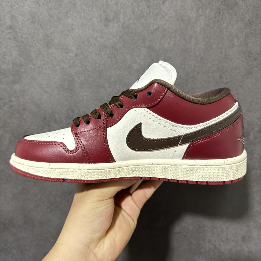Nike Air Jordan 1 aj1 Low 全新配色 AJ1乔1低帮休闲板鞋 同步官方配色 市场唯一独家头层皮打