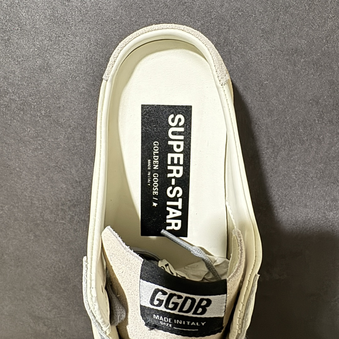 Golden Goose Super-Star 牛皮 做旧 舒适百搭 低帮半托板鞋 货号:G21D120 尺码:36-4