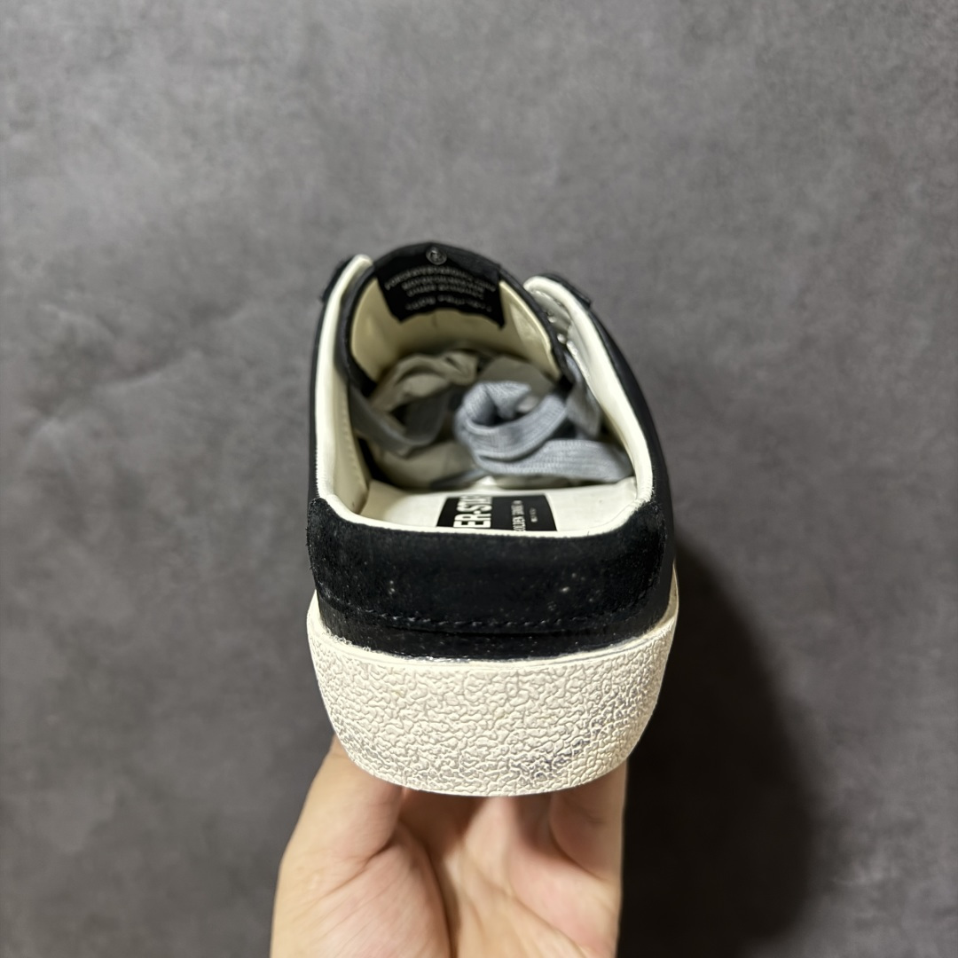 Golden Goose Super-Star 牛皮 做旧 舒适百搭 低帮半托板鞋 货号:G21D120 尺码:36-4