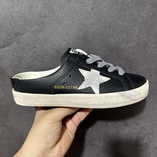 Golden Goose Super-Star 牛皮 做旧 舒适百搭 低帮半托板鞋 货号:G21D120 尺码:36-4 Golden Goose Super-Star 牛皮 做旧 舒适百搭 低帮半托板鞋 货号:G21D120 尺码:36-4