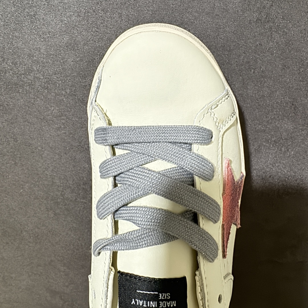 Golden Goose Super-Star 牛皮 做旧 舒适百搭 低帮半托板鞋 货号:G21D120 尺码:36-4