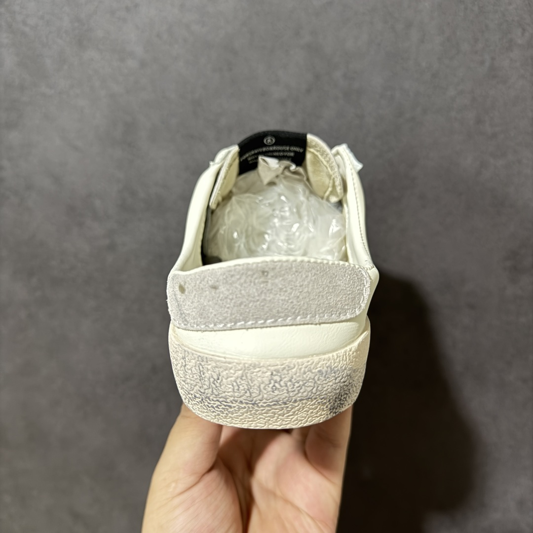 Golden Goose Super-Star 牛皮 做旧 舒适百搭 低帮半托板鞋 货号:G21D120 尺码:36-4