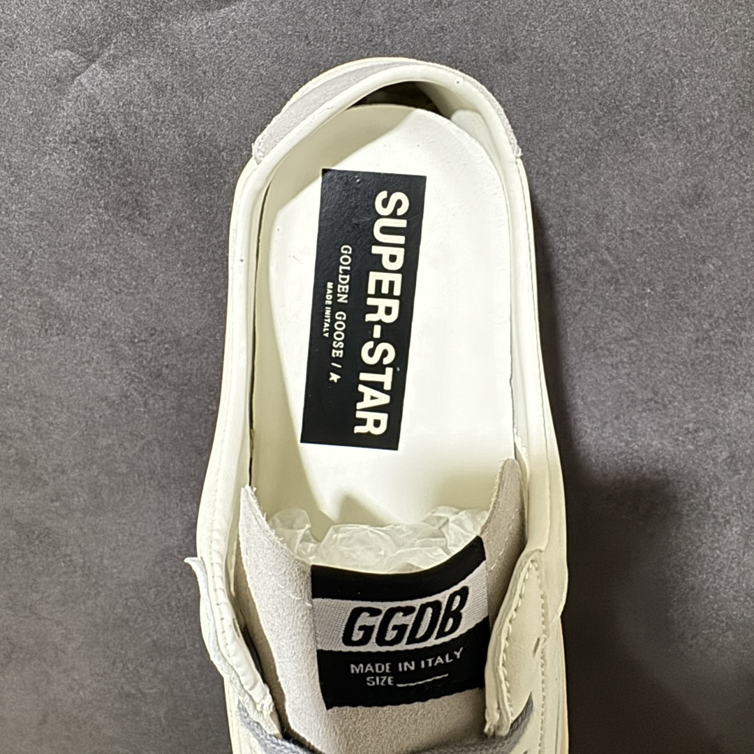 Golden Goose Super-Star 牛皮 做旧 舒适百搭 低帮半托板鞋 货号:G21D120 尺码:36-4