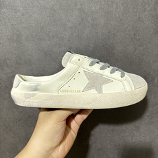Golden Goose Super-Star 牛皮 做旧 舒适百搭 低帮半托板鞋 货号:G21D120 尺码:36-4 Golden Goose Super-Star 牛皮 做旧 舒适百搭 低帮半托板鞋 货号:G21D120 尺码:36-4