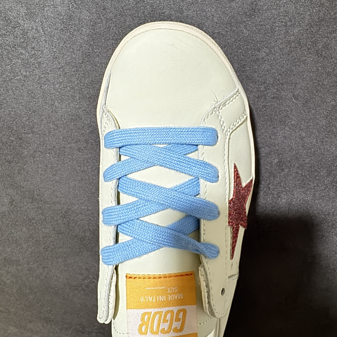 Golden Goose Super-Star 牛皮 做旧 舒适百搭 低帮半托板鞋 货号:G21D120 尺码:36-4