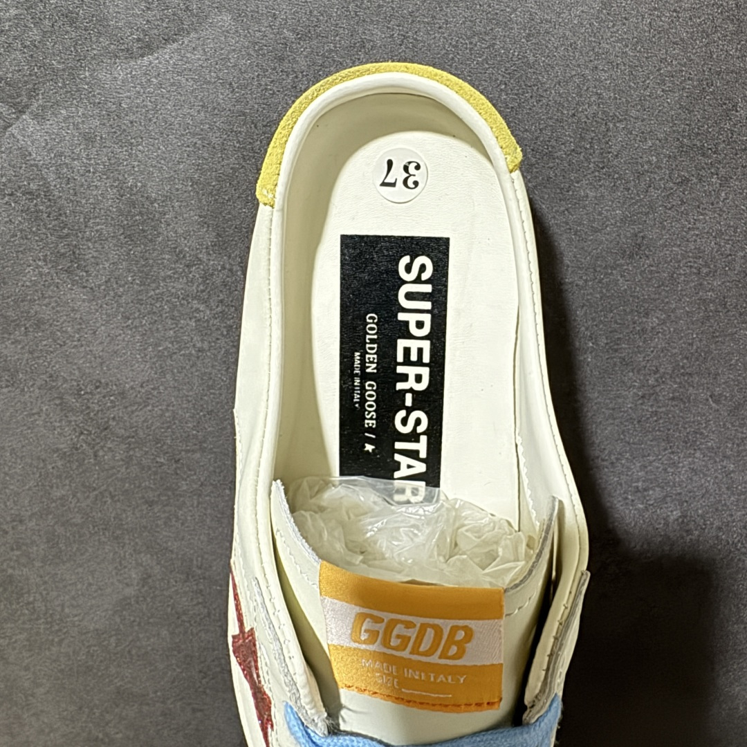 Golden Goose Super-Star 牛皮 做旧 舒适百搭 低帮半托板鞋 货号:G21D120 尺码:36-4