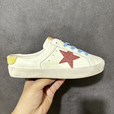 Golden Goose Super-Star 牛皮 做旧 舒适百搭 低帮半托板鞋 货号:G21D120 尺码:36-4 Golden Goose Super-Star 牛皮 做旧 舒适百搭 低帮半托板鞋 货号:G21D120 尺码:36-4