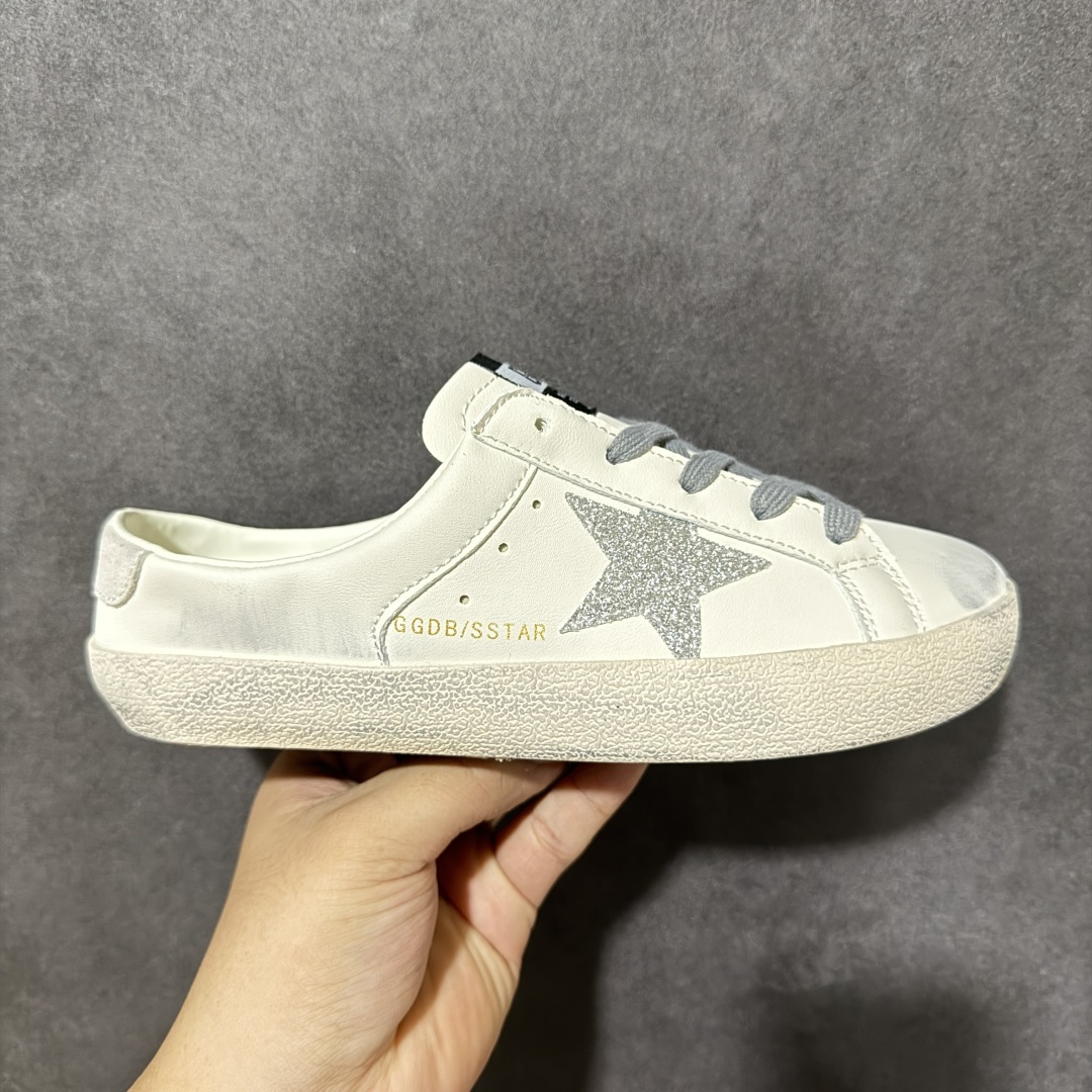 Golden Goose Super-Star 牛皮 做旧 舒适百搭 低帮半托板鞋 货号:G21D120 尺码:36-4 Golden Goose Super-Star 牛皮 做旧 舒适百搭 低帮半托板鞋 货号:G21D120 尺码:36-4