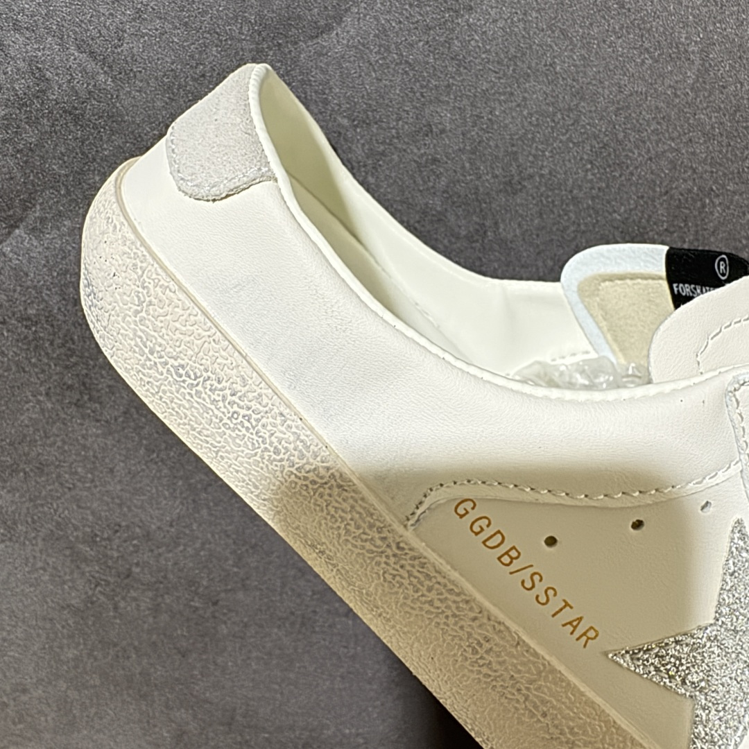 Golden Goose Super-Star 牛皮 做旧 舒适百搭 低帮半托板鞋 货号:G21D120 尺码:36-4