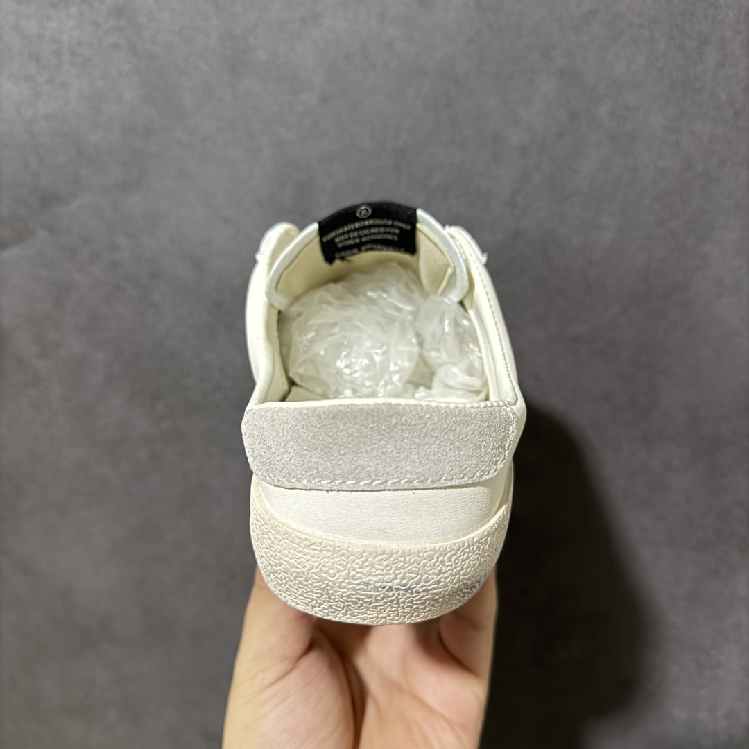 Golden Goose Super-Star 牛皮 做旧 舒适百搭 低帮半托板鞋 货号:G21D120 尺码:36-4