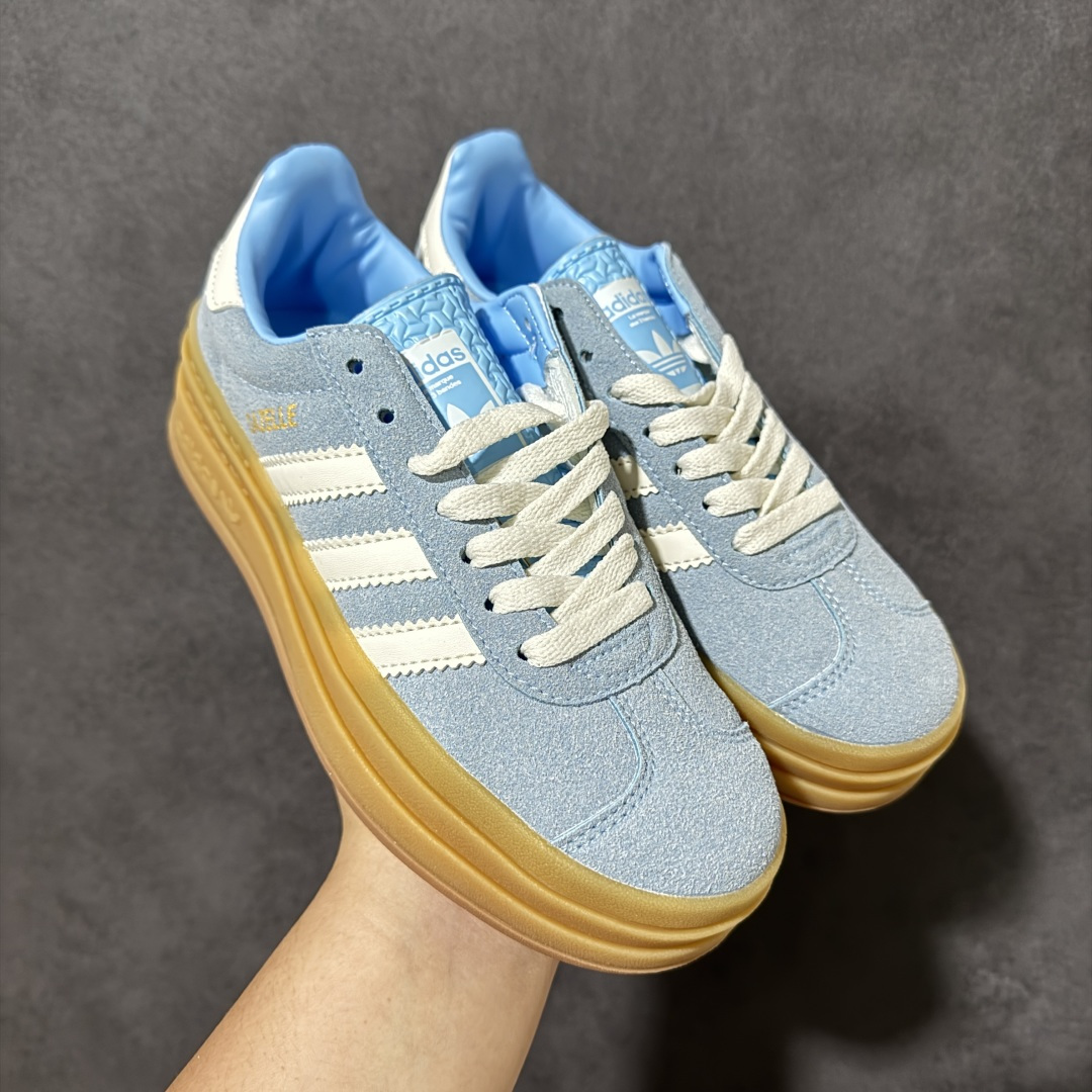 Adidas Originals Gazelle Bold 三叶草厚底休闲防滑耐磨低帮板鞋 #原厂原数据版型 原厂皮料切 Adidas Originals Gazelle Bold 三叶草厚底休闲防滑耐磨低帮板鞋 #原厂原数据版型 原厂皮料切
