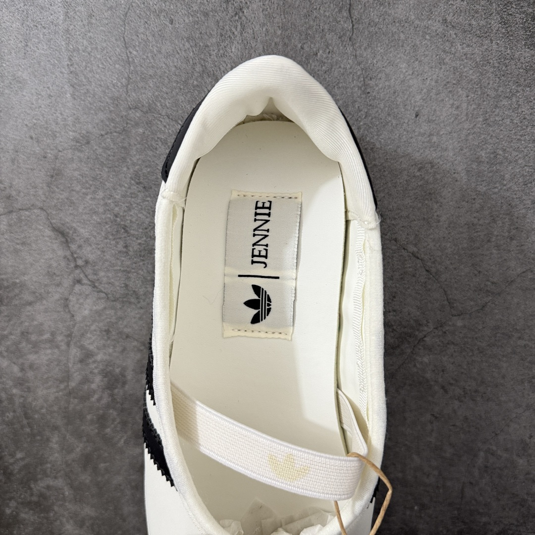 Ad Superstar Square Ballet 三叶草Jennie联名方头芭蕾鞋 光感皮革鞋面,改良方头贝壳鞋头, Ad Superstar Square Ballet 三叶草Jennie联名方头芭蕾鞋 光感皮革鞋面,改良方头贝壳鞋头,