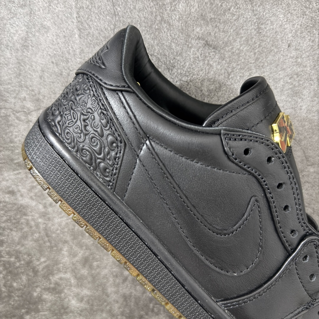 Air Jordan AJ1 Low 低帮 黑金 玄武 国区限定黑色 IO3147-001 市面最具代表性版本 口碑大厂