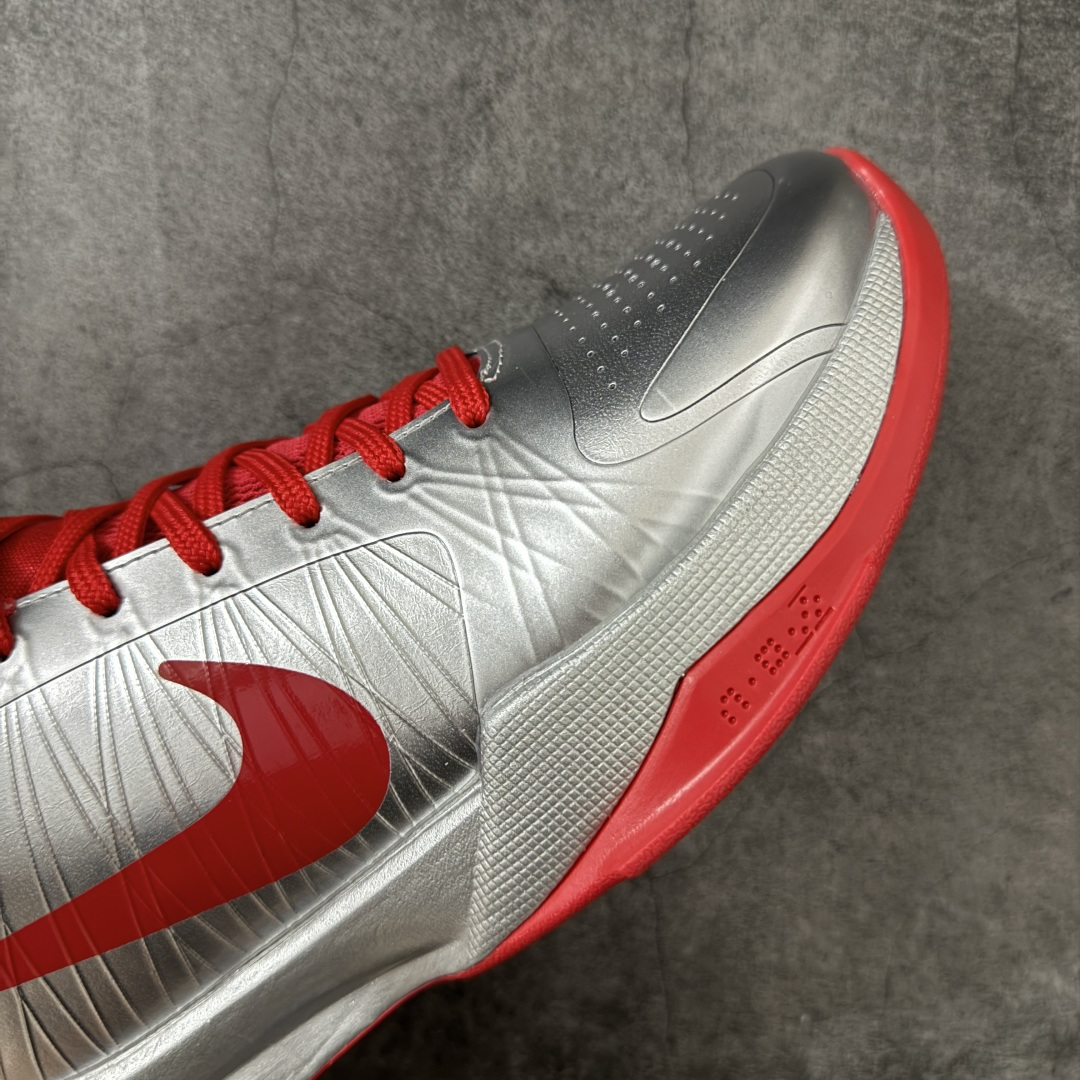 顶级纯原 NK Zoom Kobe V 科比5代复刻实战运动低帮文化篮球鞋 银红色 IV2712-001 完美复刻公司 顶级纯原 NK Zoom Kobe V 科比5代复刻实战运动低帮文化篮球鞋 银红色 IV2712-001 完美复刻公司