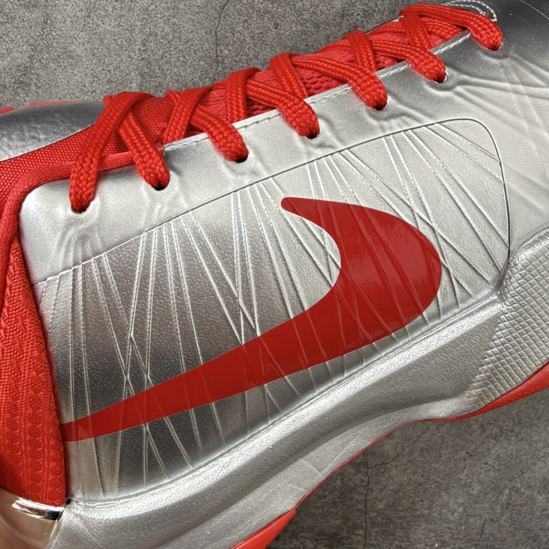顶级纯原 NK Zoom Kobe V 科比5代复刻实战运动低帮文化篮球鞋 银红色 IV2712-001 完美复刻公司 顶级纯原 NK Zoom Kobe V 科比5代复刻实战运动低帮文化篮球鞋 银红色 IV2712-001 完美复刻公司