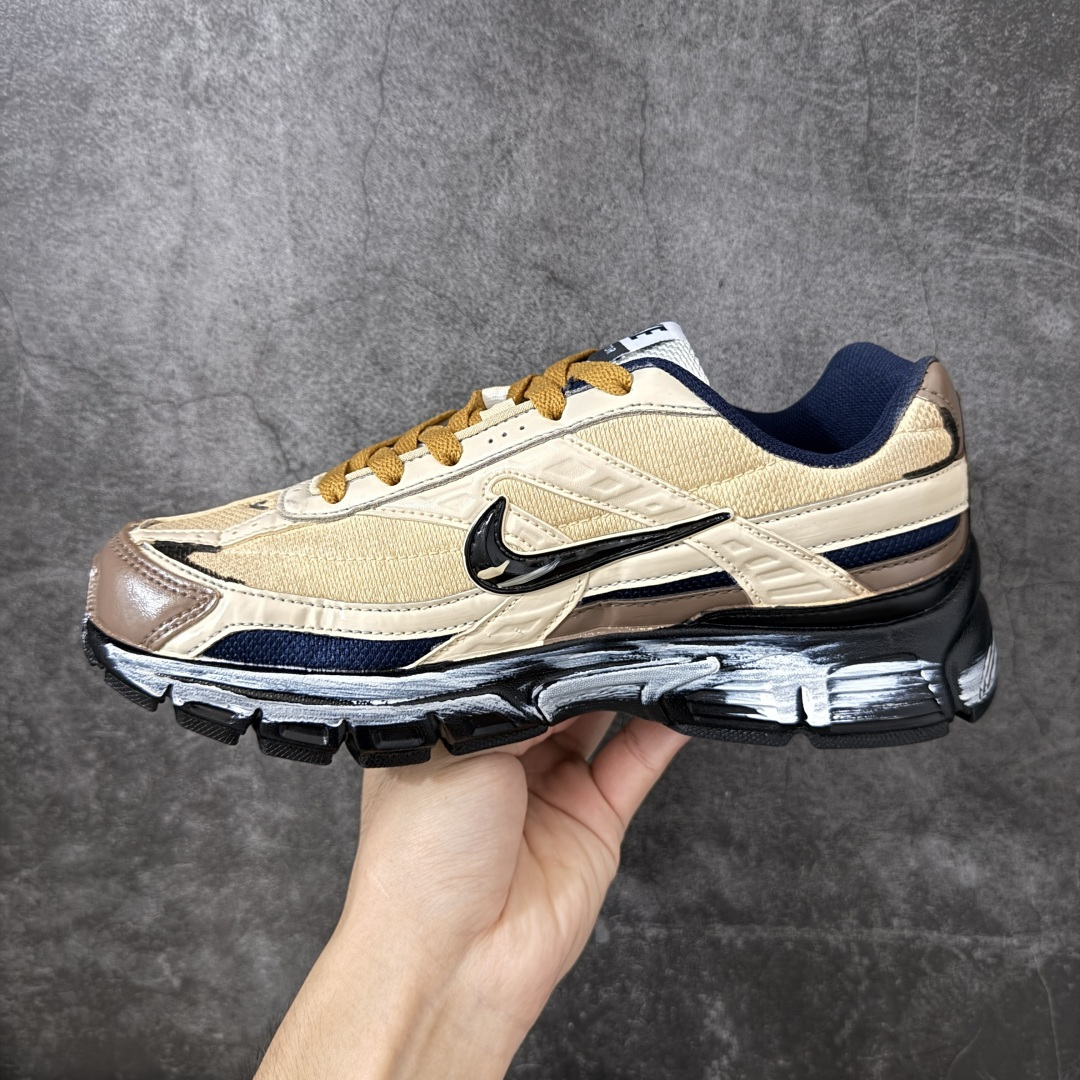 NIKE INITIATOR 创始者系列复古休闲运动舒适跑鞋 此款为人工手绘定制图案 原版基于Nike Initiato