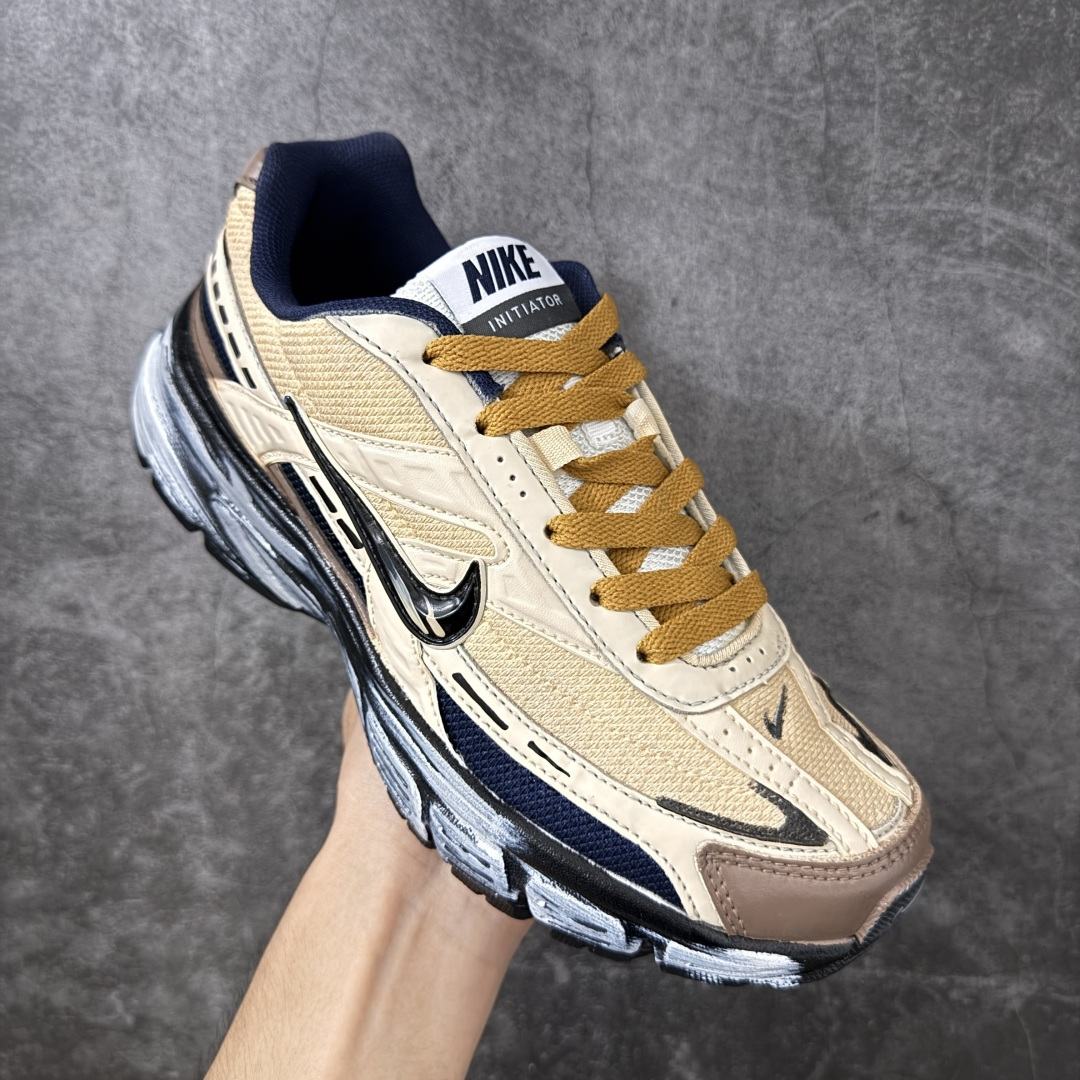 NIKE INITIATOR 创始者系列复古休闲运动舒适跑鞋 此款为人工手绘定制图案 原版基于Nike Initiato