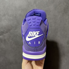 Nigel Sylvester x Air Jordan 4 Retro AJ4 乔4联名 紫色 货号: HF4340- Nigel Sylvester x Air Jordan 4 Retro AJ4 乔4联名 紫色 货号: HF4340-