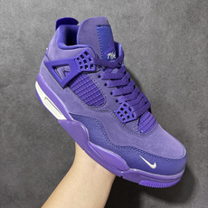 Nigel Sylvester x Air Jordan 4 Retro AJ4 乔4联名 紫色 货号: HF4340- Nigel Sylvester x Air Jordan 4 Retro AJ4 乔4联名 紫色 货号: HF4340-