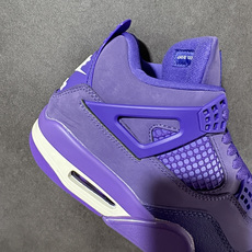 Nigel Sylvester x Air Jordan 4 Retro AJ4 乔4联名 紫色 货号: HF4340- Nigel Sylvester x Air Jordan 4 Retro AJ4 乔4联名 紫色 货号: HF4340-