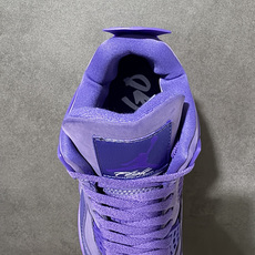 Nigel Sylvester x Air Jordan 4 Retro AJ4 乔4联名 紫色 货号: HF4340- Nigel Sylvester x Air Jordan 4 Retro AJ4 乔4联名 紫色 货号: HF4340-