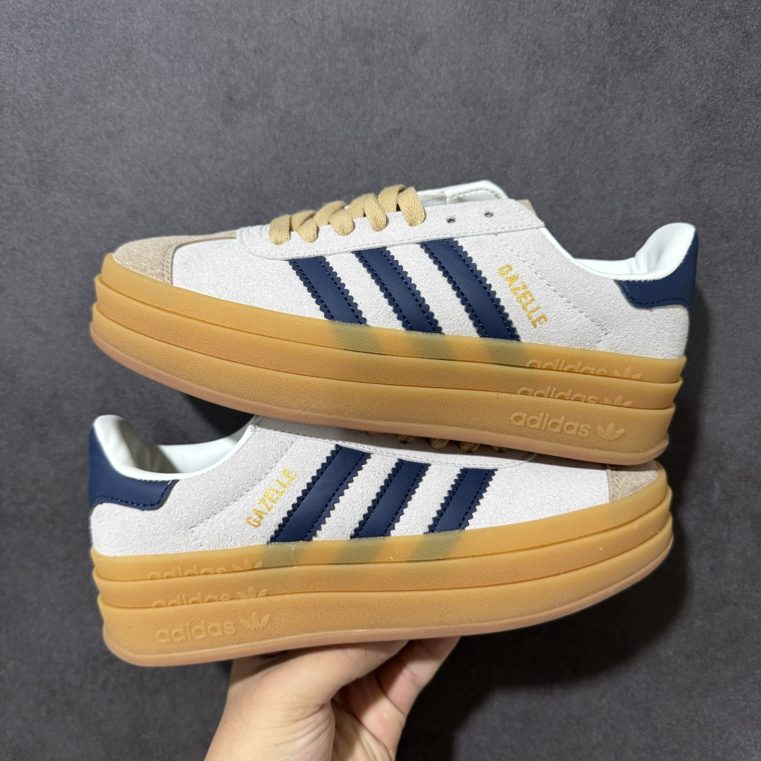 Adidas Originals Gazelle Bold 三叶草厚底休闲防滑耐磨低帮板鞋 #原厂原数据版型 原厂皮料切 Adidas Originals Gazelle Bold 三叶草厚底休闲防滑耐磨低帮板鞋 #原厂原数据版型 原厂皮料切