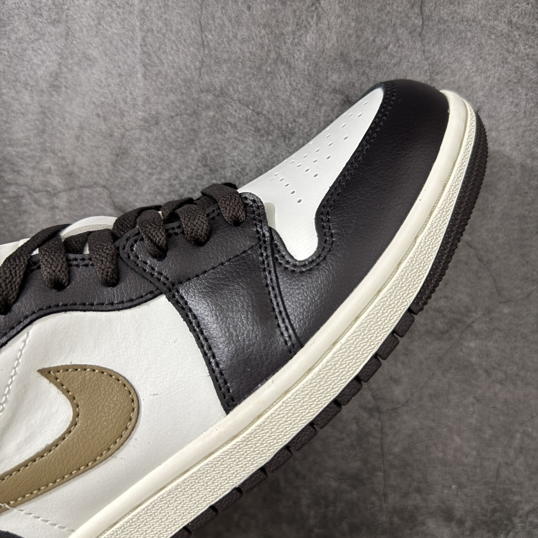 Air Jordan Low AJ1 乔1白棕色 低帮文化休闲运动板鞋 DC0774-200 口碑大厂出品 品控大底版型