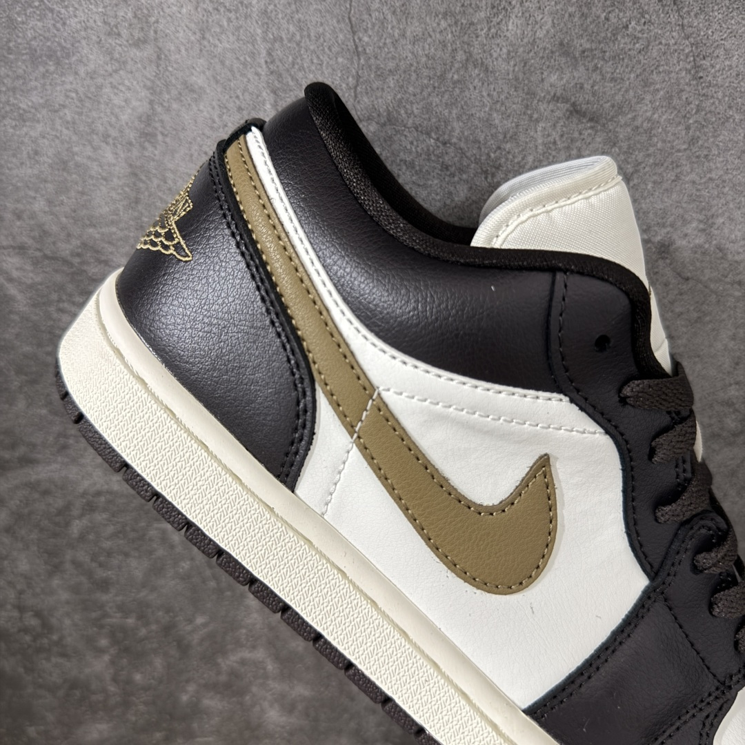 Air Jordan Low AJ1 乔1白棕色 低帮文化休闲运动板鞋 DC0774-200 口碑大厂出品 品控大底版型