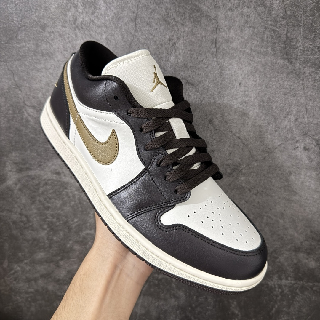 Air Jordan Low AJ1 乔1白棕色 低帮文化休闲运动板鞋 DC0774-200 口碑大厂出品 品控大底版型
