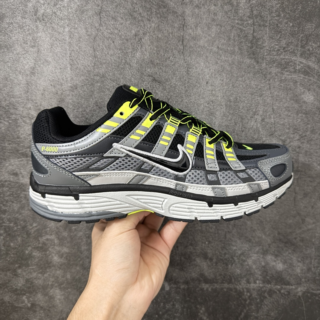 Nike P-6000 Premium系列低帮复古老爹风休闲运动舒适慢跑鞋 CD6404-034 男女鞋真标半码制 升级