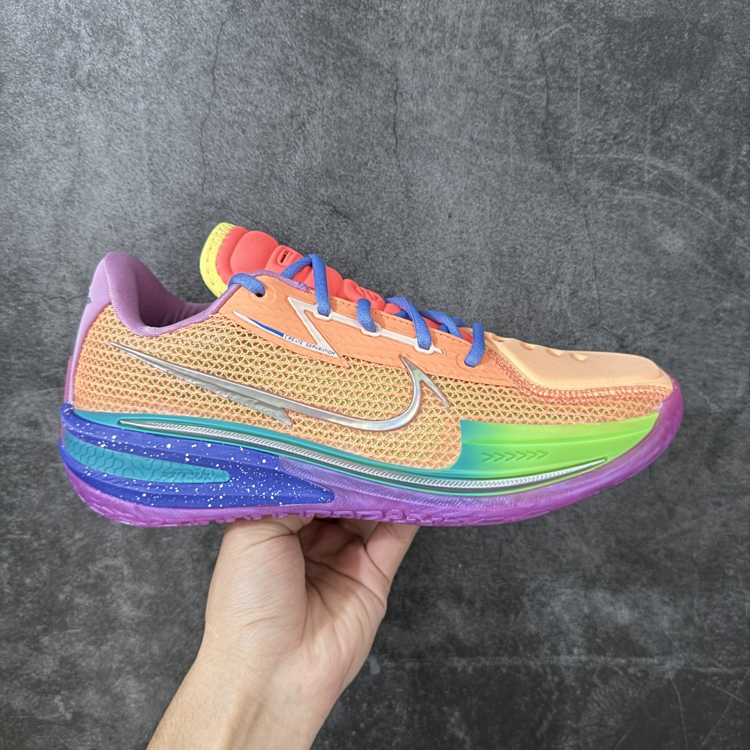Nike Air Zoom GT Cut EP舒适贴合 篮球鞋 Gt1 橙银 货号：CZ0176-800 尺码：39-4