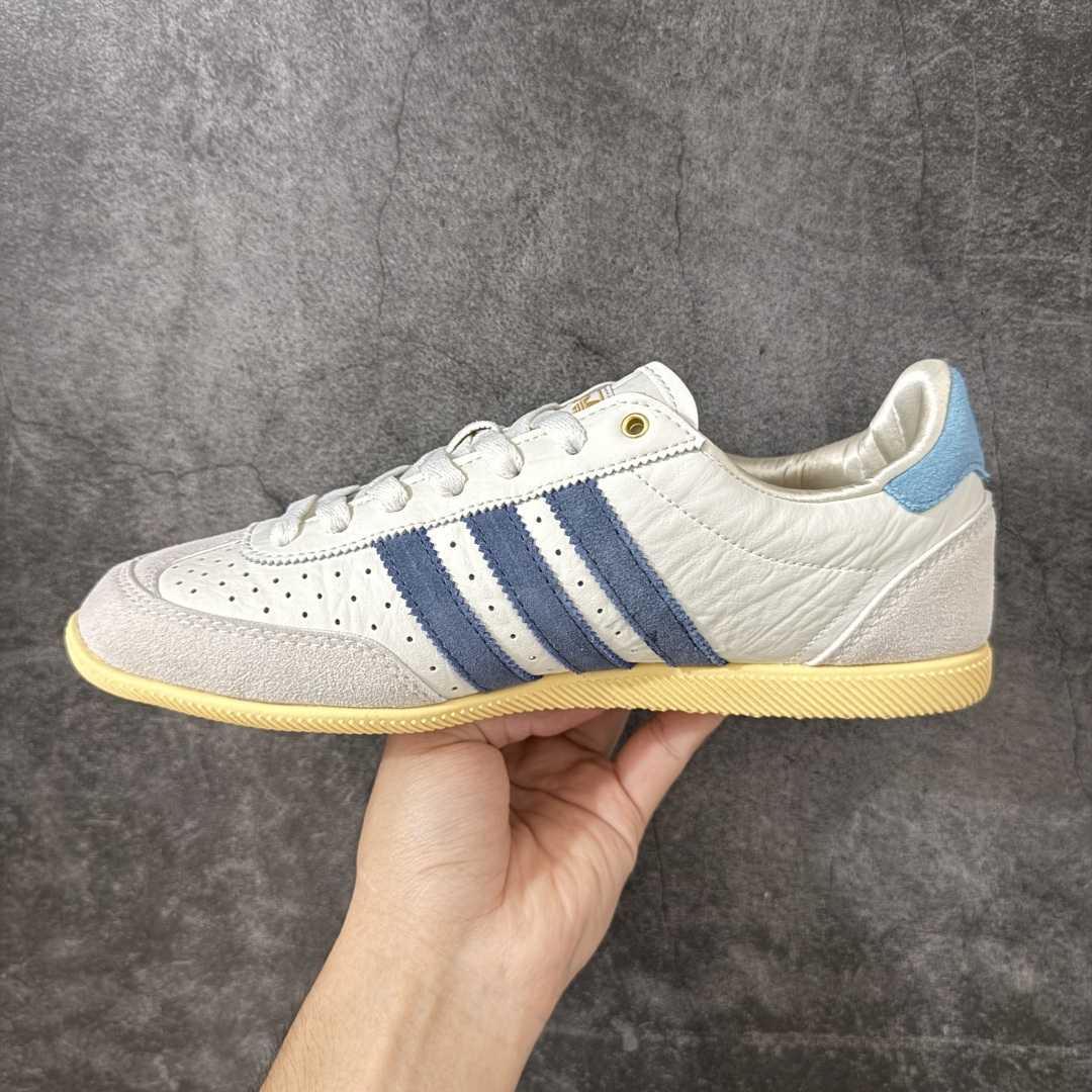adidas originals JAPAN W JQ9519 白蓝 原版原楦 独立开发 专注训练鞋 只做最好 鞋面采用 adidas originals JAPAN W JQ9519 白蓝 原版原楦 独立开发 专注训练鞋 只做最好 鞋面采用