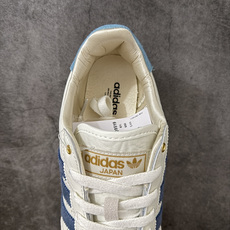 adidas originals JAPAN W JQ9519 白蓝 原版原楦 独立开发 专注训练鞋 只做最好 鞋面采用 adidas originals JAPAN W JQ9519 白蓝 原版原楦 独立开发 专注训练鞋 只做最好 鞋面采用