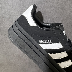 Adidas Originals Gazelle Bold 三叶草厚底休闲防滑耐磨低帮板鞋 半托 #原厂原数据版型 原厂 Adidas Originals Gazelle Bold 三叶草厚底休闲防滑耐磨低帮板鞋 半托 #原厂原数据版型 原厂