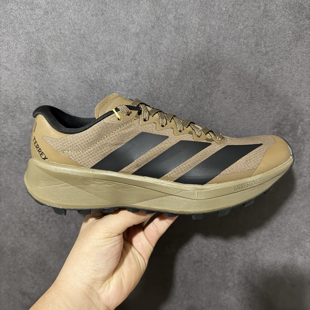阿迪达斯 adidas Terrex Agravic 4 运动舒适防滑耐磨 低帮跑步鞋 阿迪达斯革新力作!「破纪录轻跑鞋