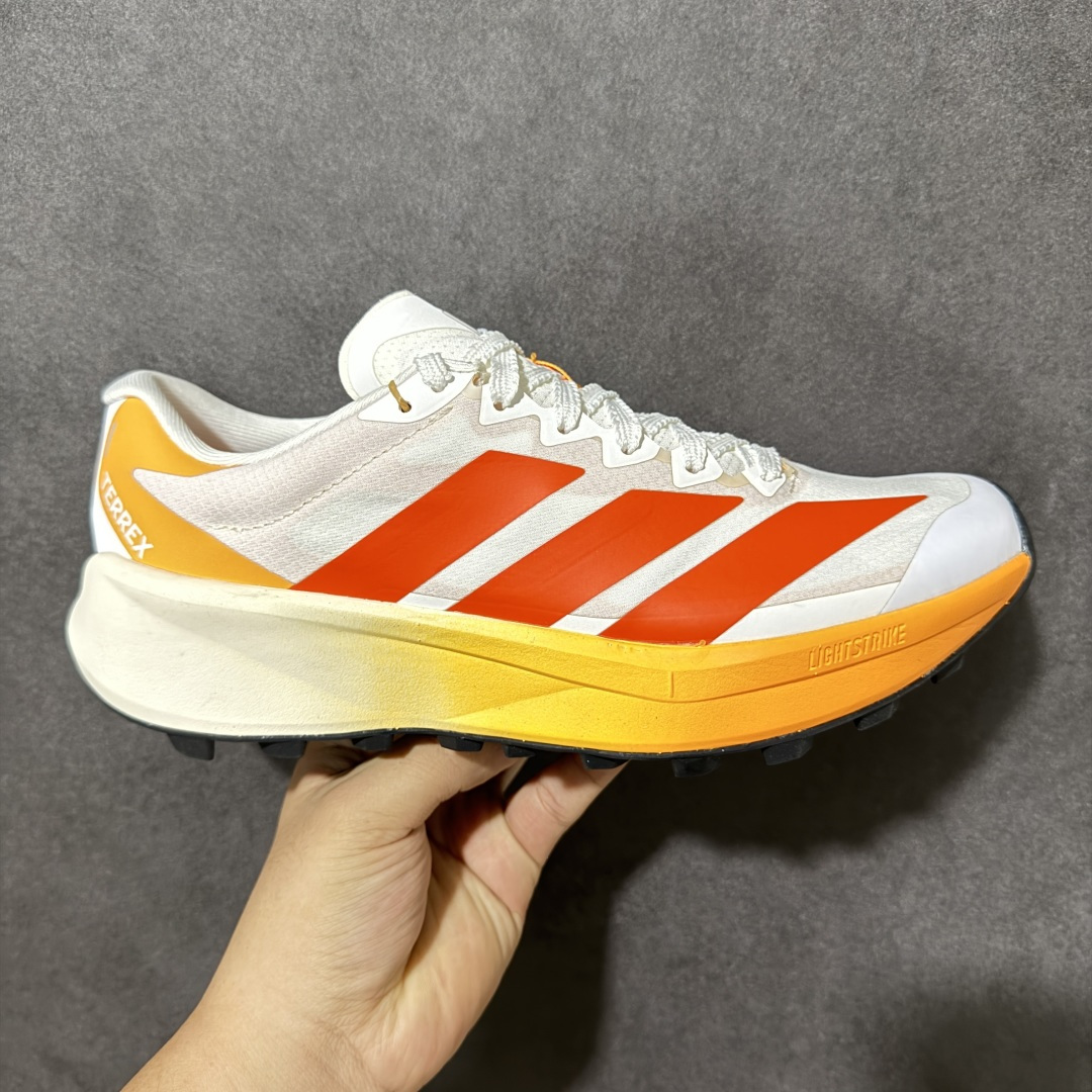 阿迪达斯 adidas Terrex Agravic 4 运动舒适防滑耐磨 低帮跑步鞋 阿迪达斯革新力作!「破纪录轻跑鞋
