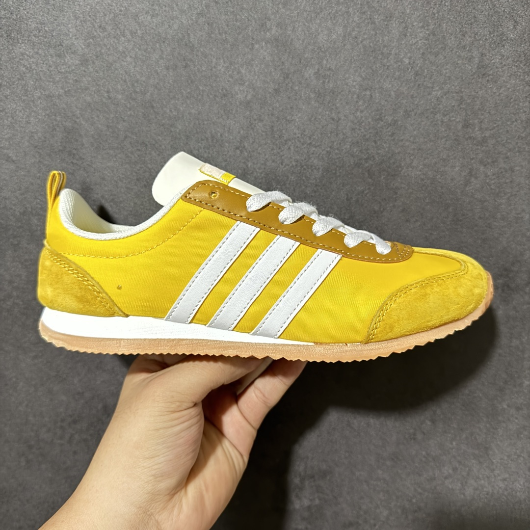 Adidas Originals VS JOG 2.0 阿迪达斯 舒适百搭 低帮 德训鞋 货号:JR4653 尺码:36