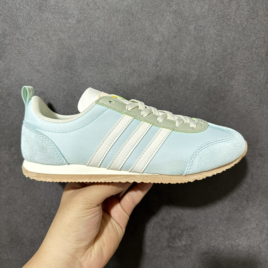 Adidas Originals VS JOG 2.0 阿迪达斯 舒适百搭 低帮 德训鞋 货号:jp-5760 尺码:3