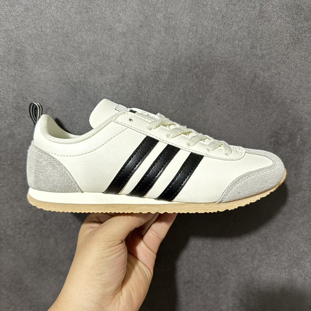 Adidas Originals VS JOG 2.0 阿迪达斯 舒适百搭 低帮 德训鞋 货号:JI2434 尺码:36
