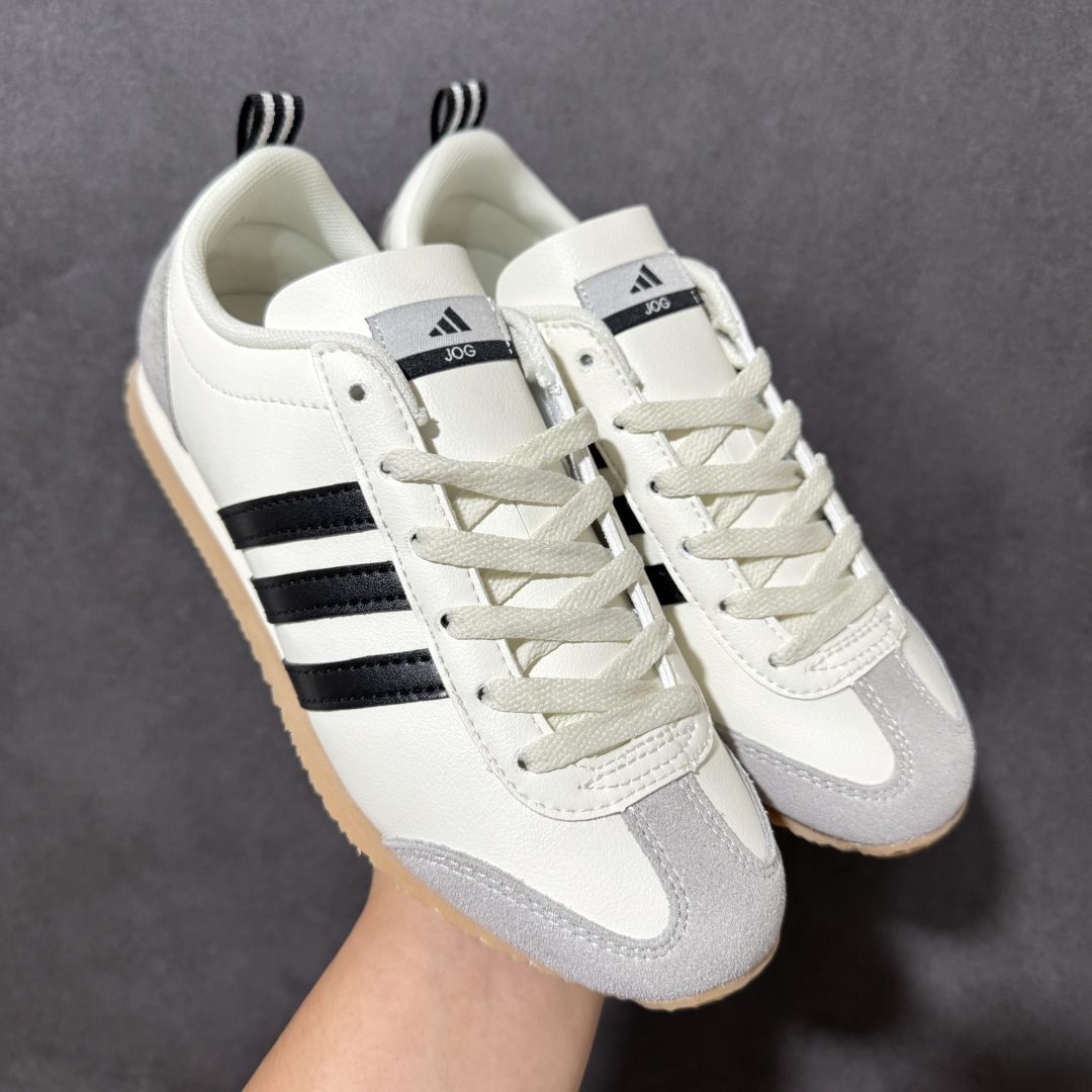 Adidas Originals VS JOG 2.0 阿迪达斯 舒适百搭 低帮 德训鞋 尺码:36 36.5 37 3